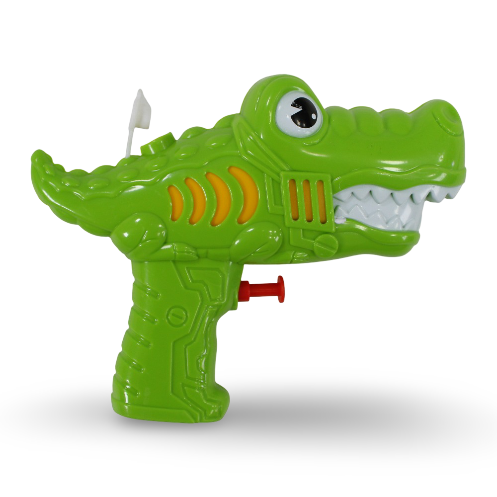 Water Gun Toy – Green Crocodile Design