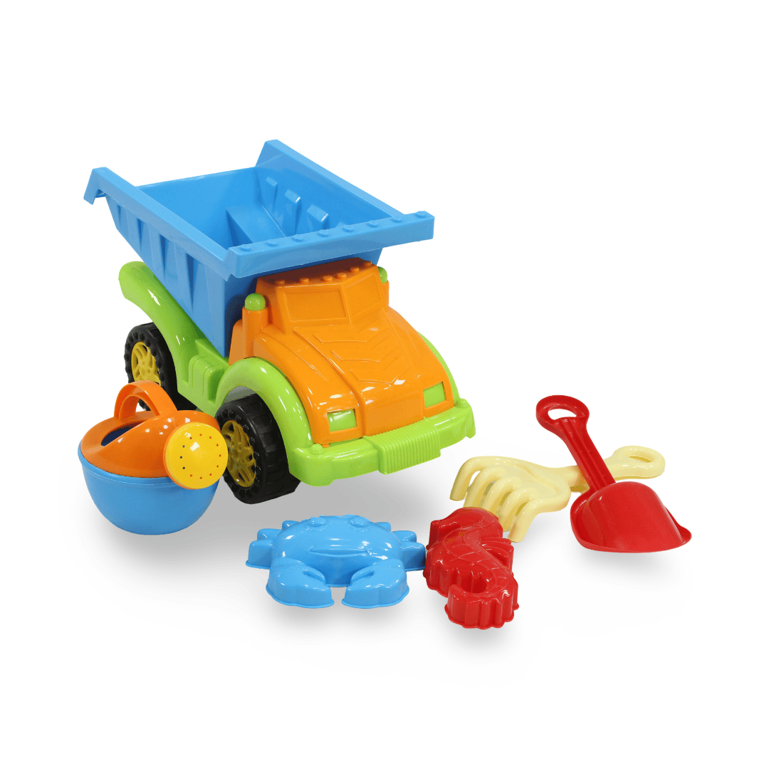 Dump Truck Beach Toy Set – Orange