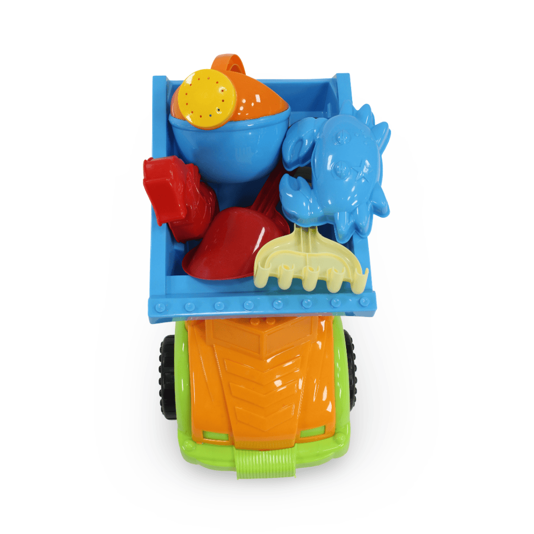 Dump Truck Beach Toy Set – Orange
