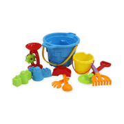 Plastic Beach Toy Set – Blue