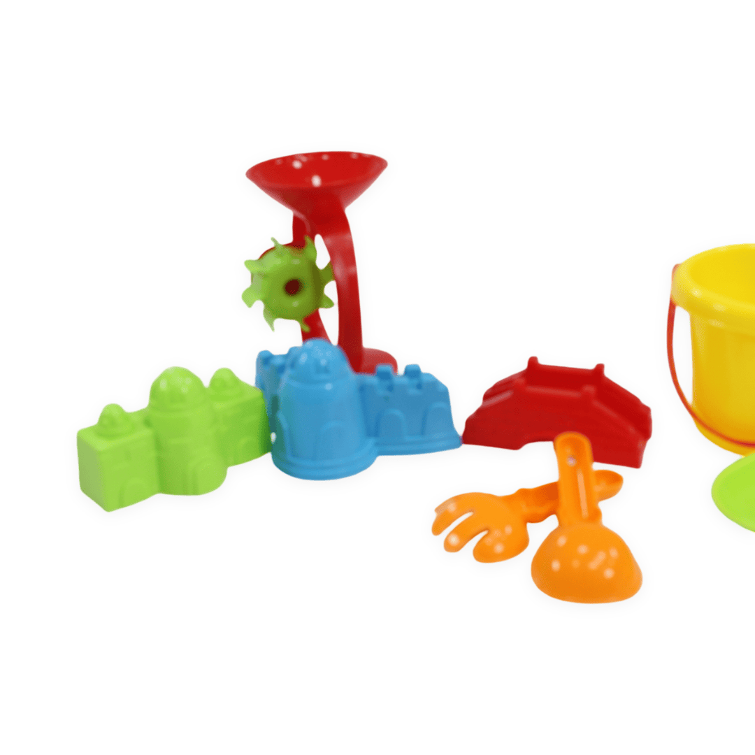 Plastic Beach Toy Set – Blue