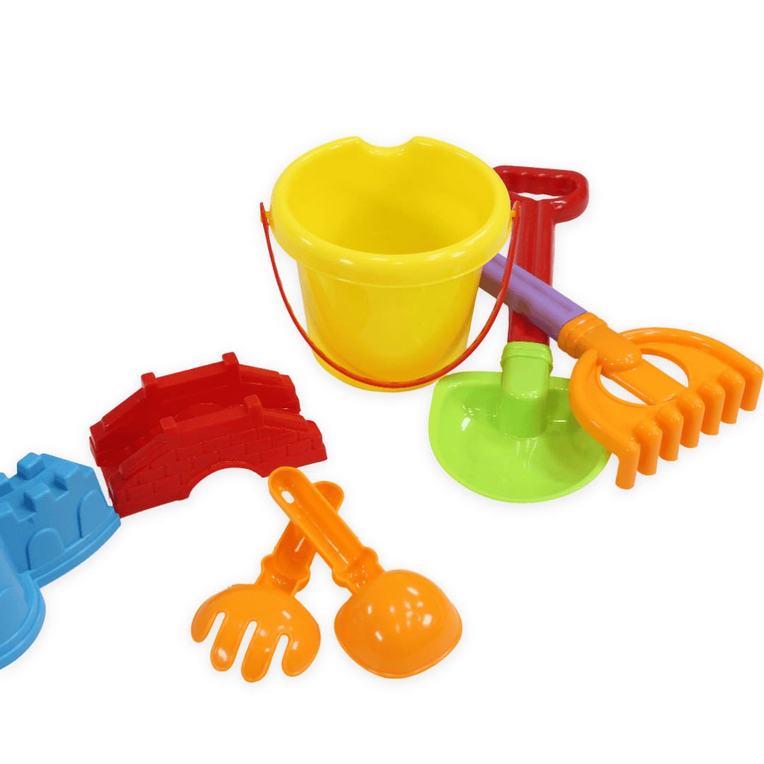 Plastic Beach Toy Set – Blue