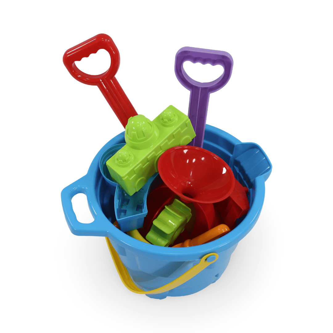 Plastic Beach Toy Set – Blue