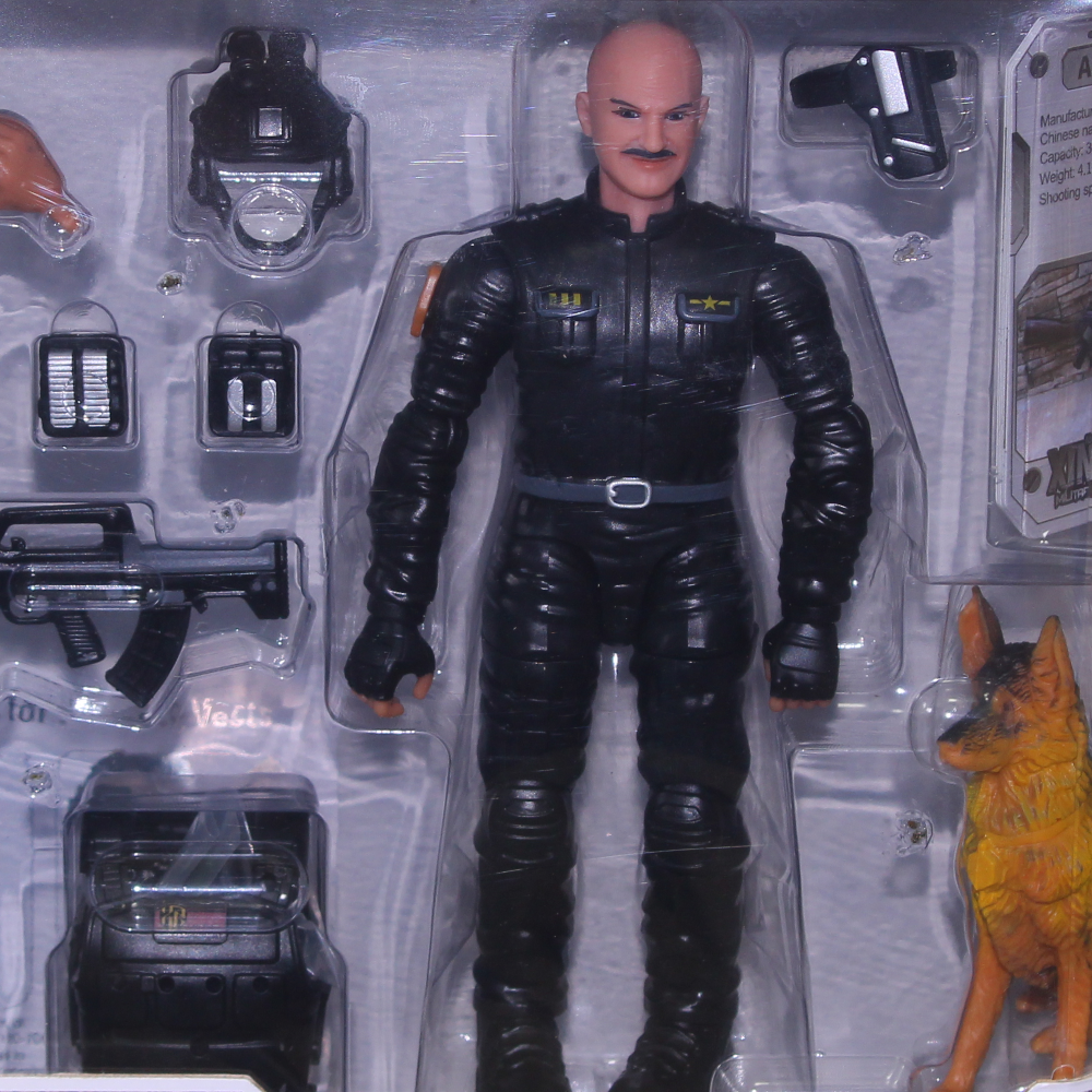 Xingrong Military Soldiers  – Black (30 Pieces)