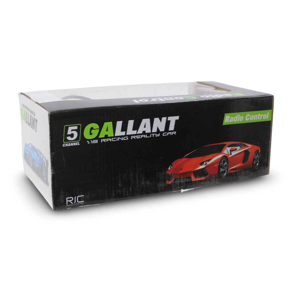 5 Gallant 1:18 Scale Lamborghini Aventador Remote Control Car – Yellow