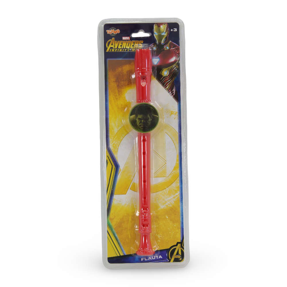 Marvel Avengers Plastic Flute Toy - Red (Hulk)