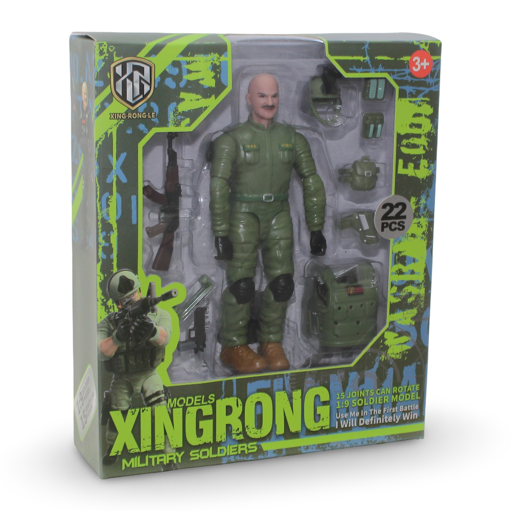 Xingrong Military Soldiers Action Figure Playset - Toys