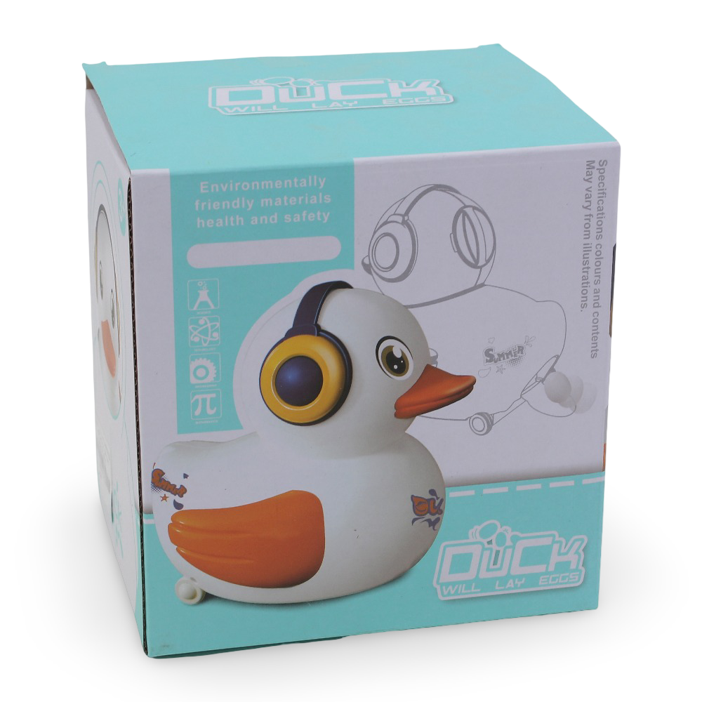 Duck Will Lay Eggs Toys - Yellow - OKO