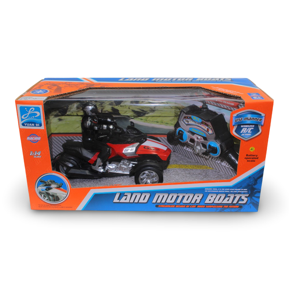 Land Motor Boats Remote Control Vehicle – Red