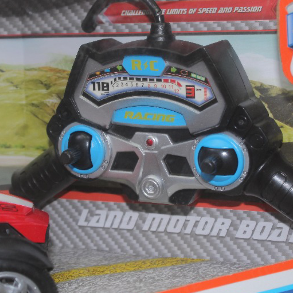Land Motor Boats Remote Control Vehicle – Red
