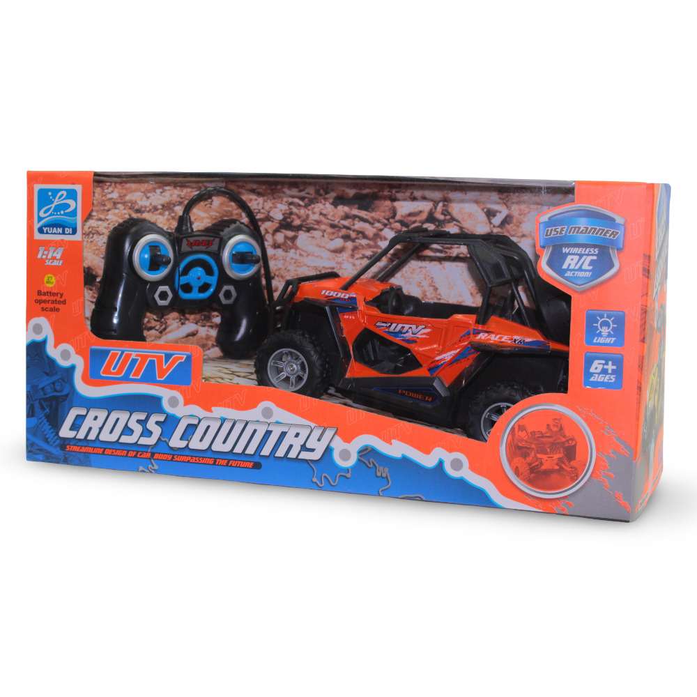 Cross Country Remote Control UTV Car – Orange