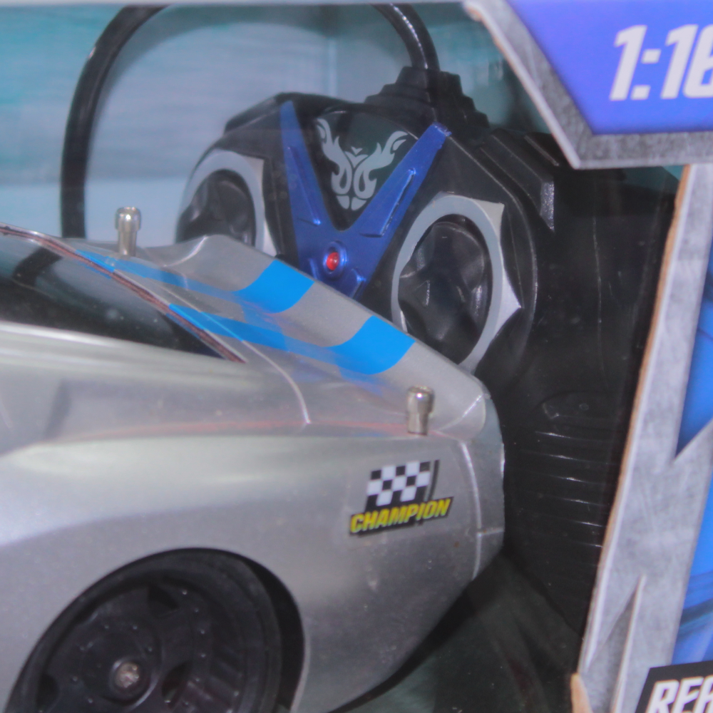 Muscle Car Remote Control Car – Silver