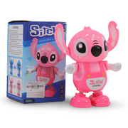 Stitch Dancing Toy – Pink with Music and Light Effects