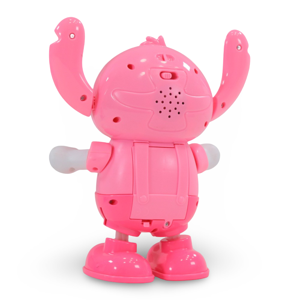 Stitch Dancing Toy – Pink with Music and Light Effects