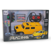 Racing Remote Control Hummer Car – Yellow