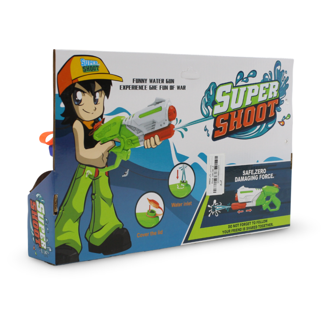 Super Shooter Water Gun – Blue