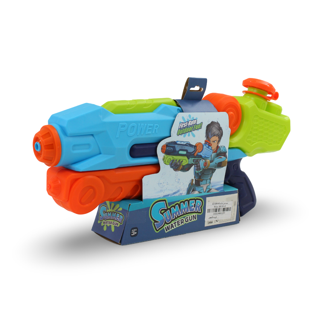 Summer Water Gun – Blue & Green - Toys - OKO