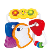 Hola 2-in-1 Light & Rattle Keys Baby Teether
