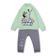 Girls Cotton Pajama Set – Looney Tunes Print