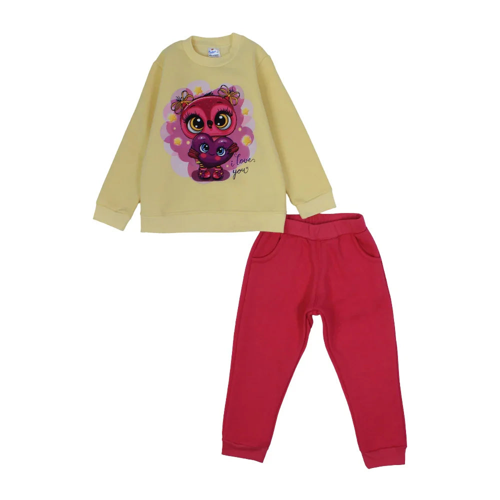 Girls Cotton Pajama Set – Lovely Print