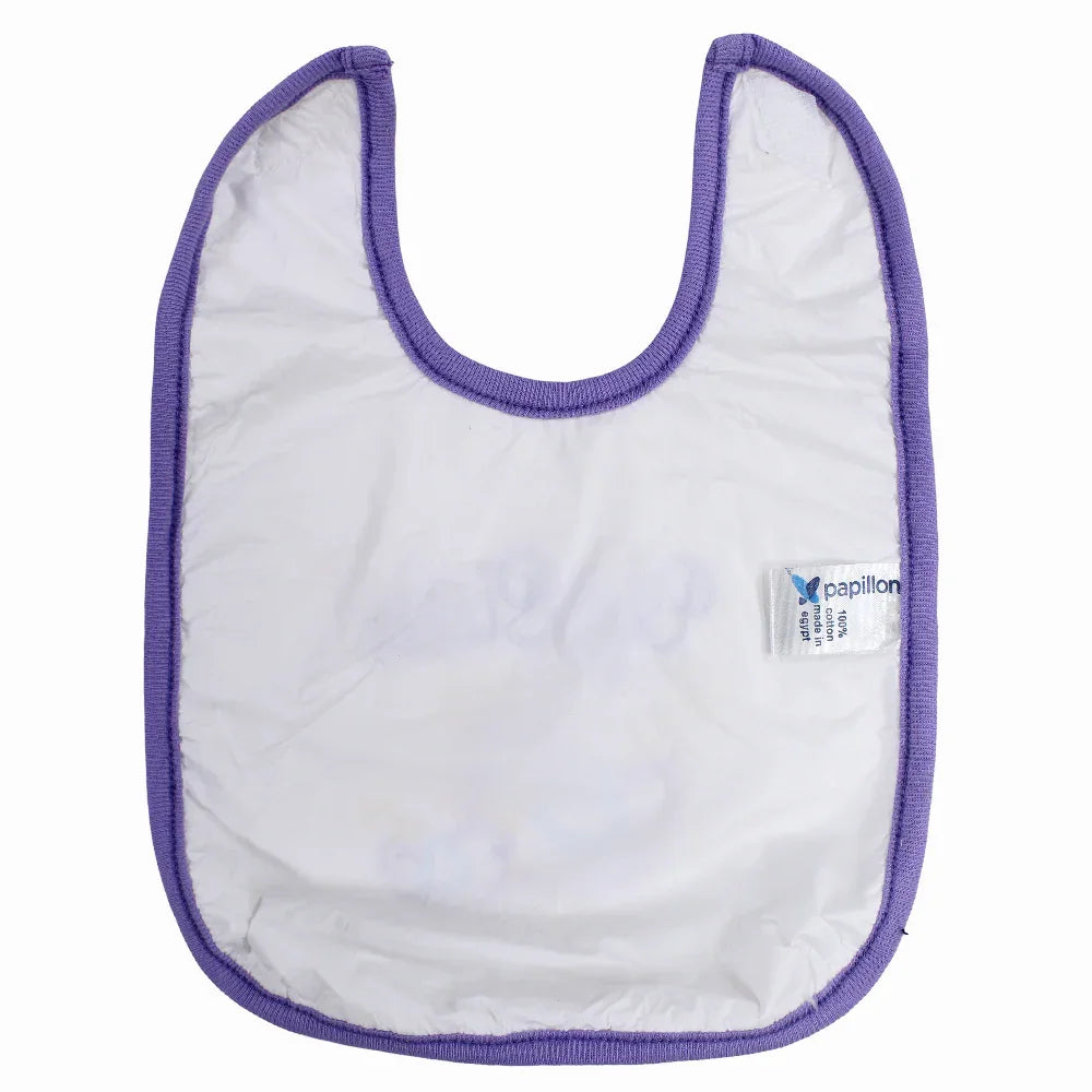 Baby Cotton Bib – Cute Older Siblings Design
