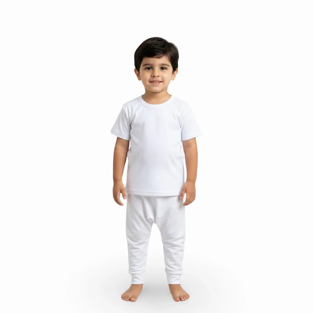 Unisex Cotton Underwear Pants – White - Clothing - Papillion