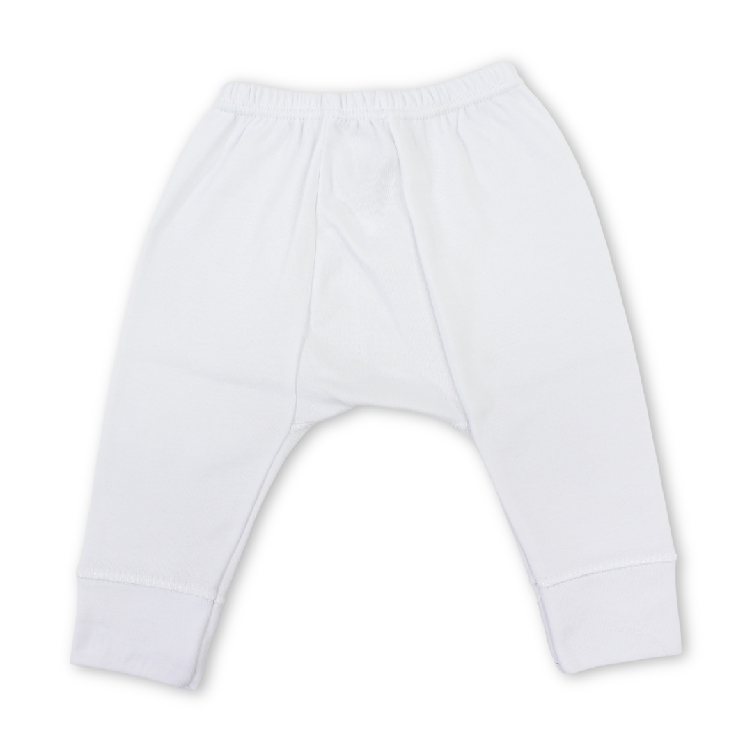 Unisex Cotton Underwear Pants – White