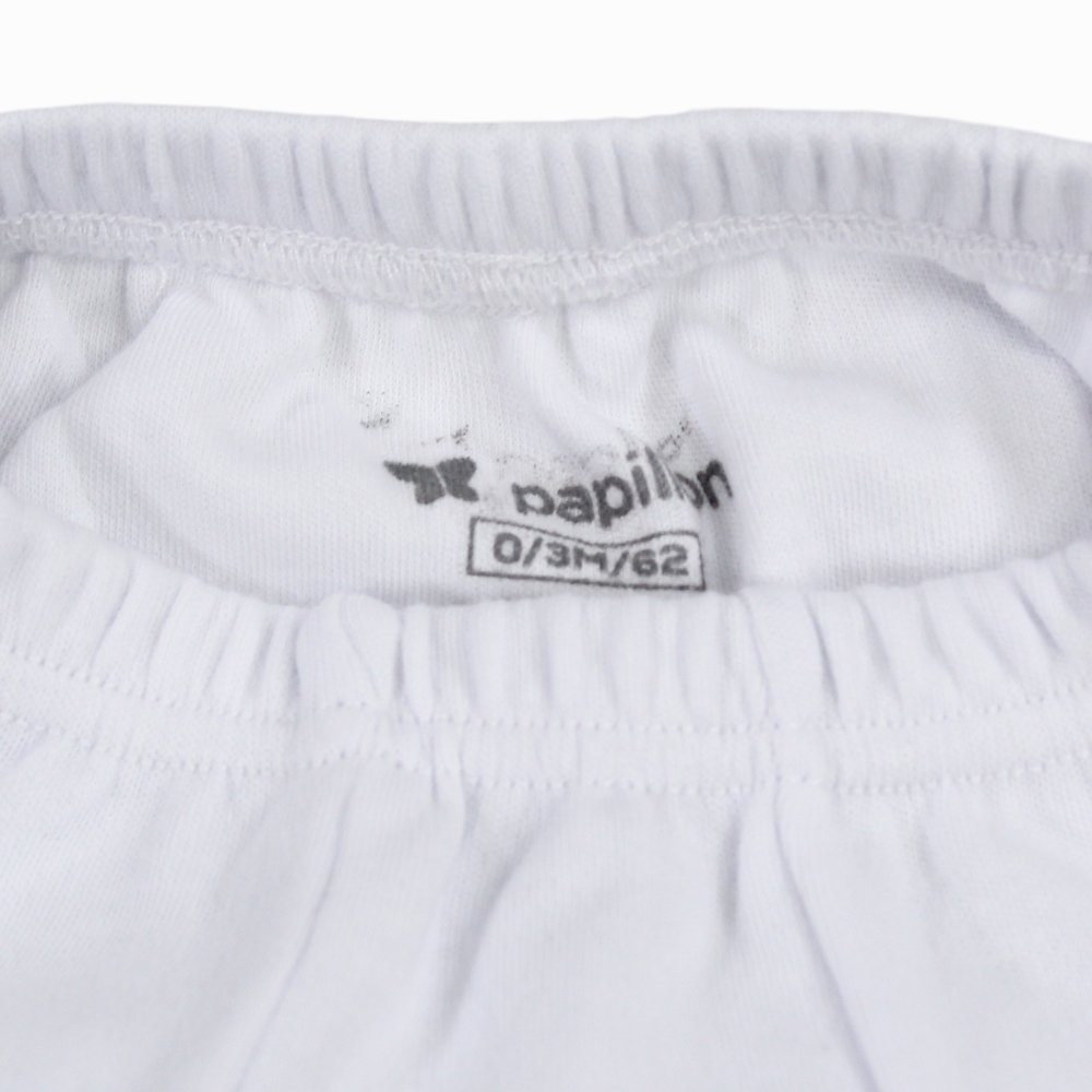 Unisex Cotton Underwear Pants – White