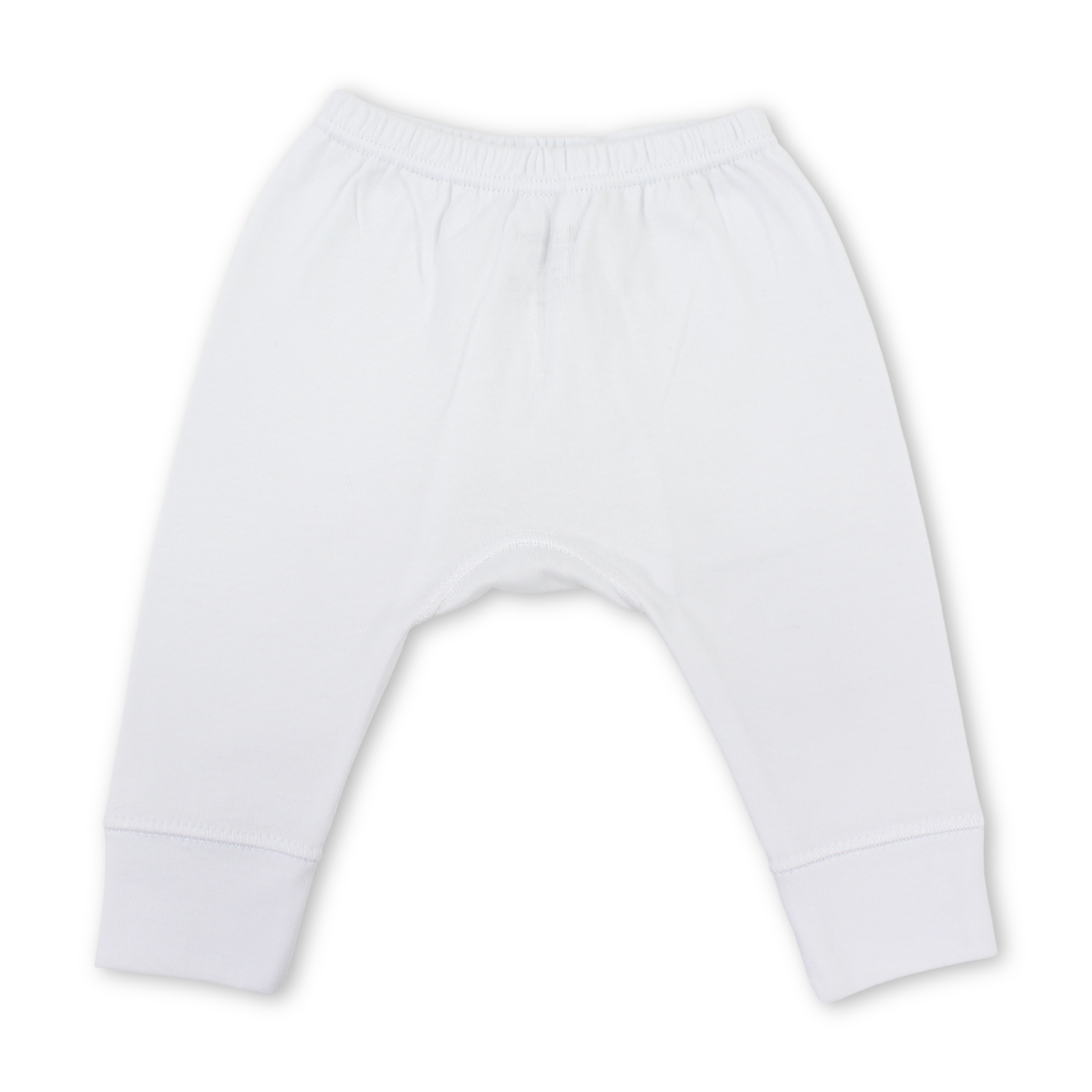 Unisex Cotton Underwear Pants – White