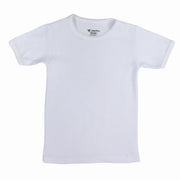 Girls Cotton Short-Sleeved Undershirt – White