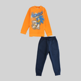 Sonic The Hedgehog Long-Sleeved Fleeced Pajama