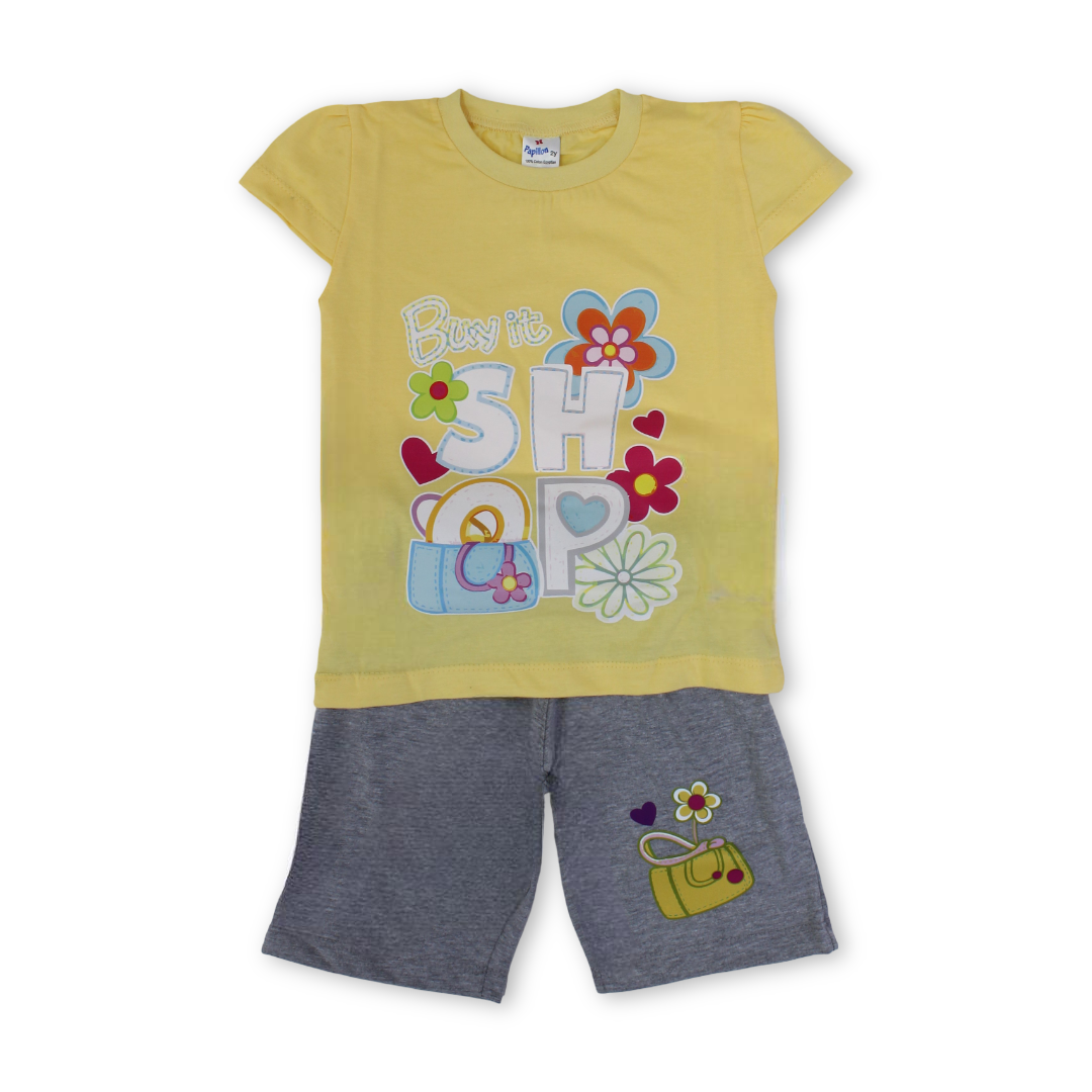 Baby Boys Cotton Pajama – "Buy it Shop" Print