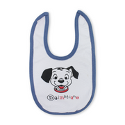 Cotton Baby Bib – 101 Dalmatians Print