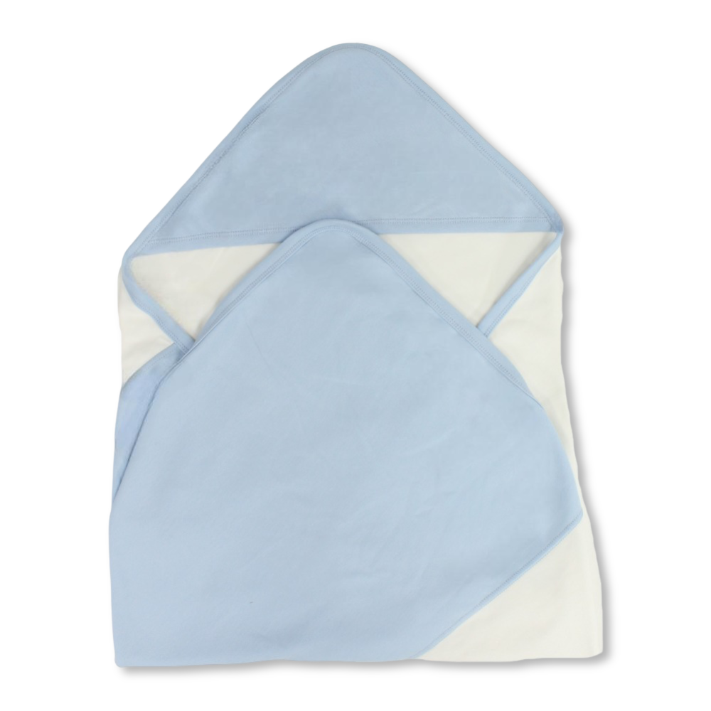 Cotton Baby Blanket with Teddy Bear Design