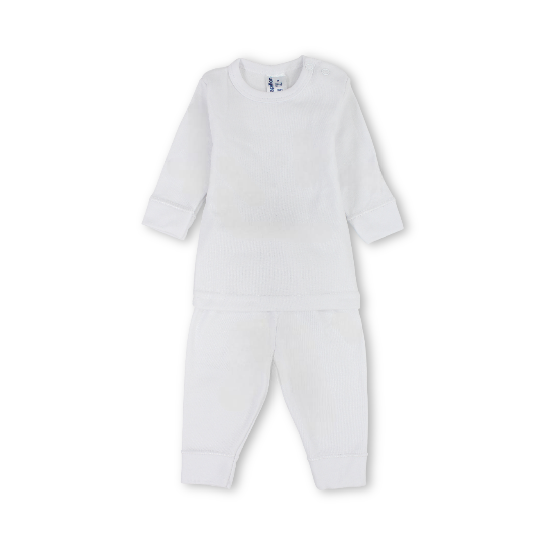 Unisex Baby Cotton Long-Sleeved Thermal Set