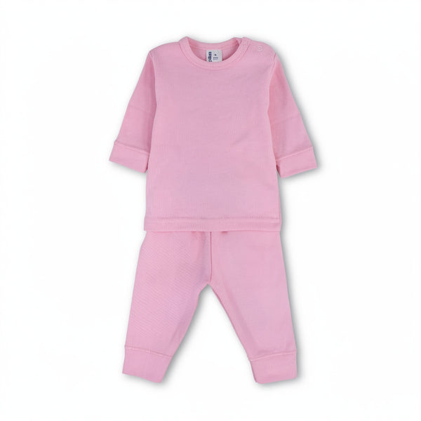 Unisex Baby Cotton Long-Sleeved Thermal Set
