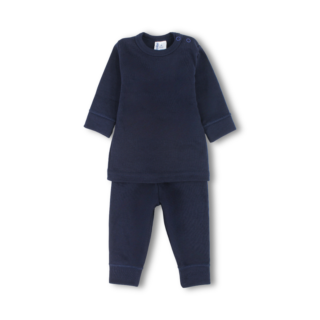 Unisex Baby Cotton Long-Sleeved Thermal Set