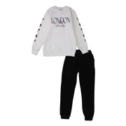 Girls Cotton Pajama Set – "London" Design