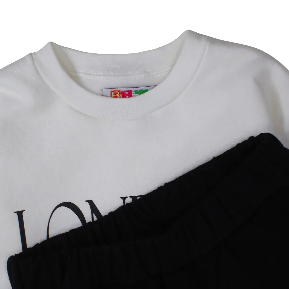 Girls Cotton Pajama Set – "London" Design