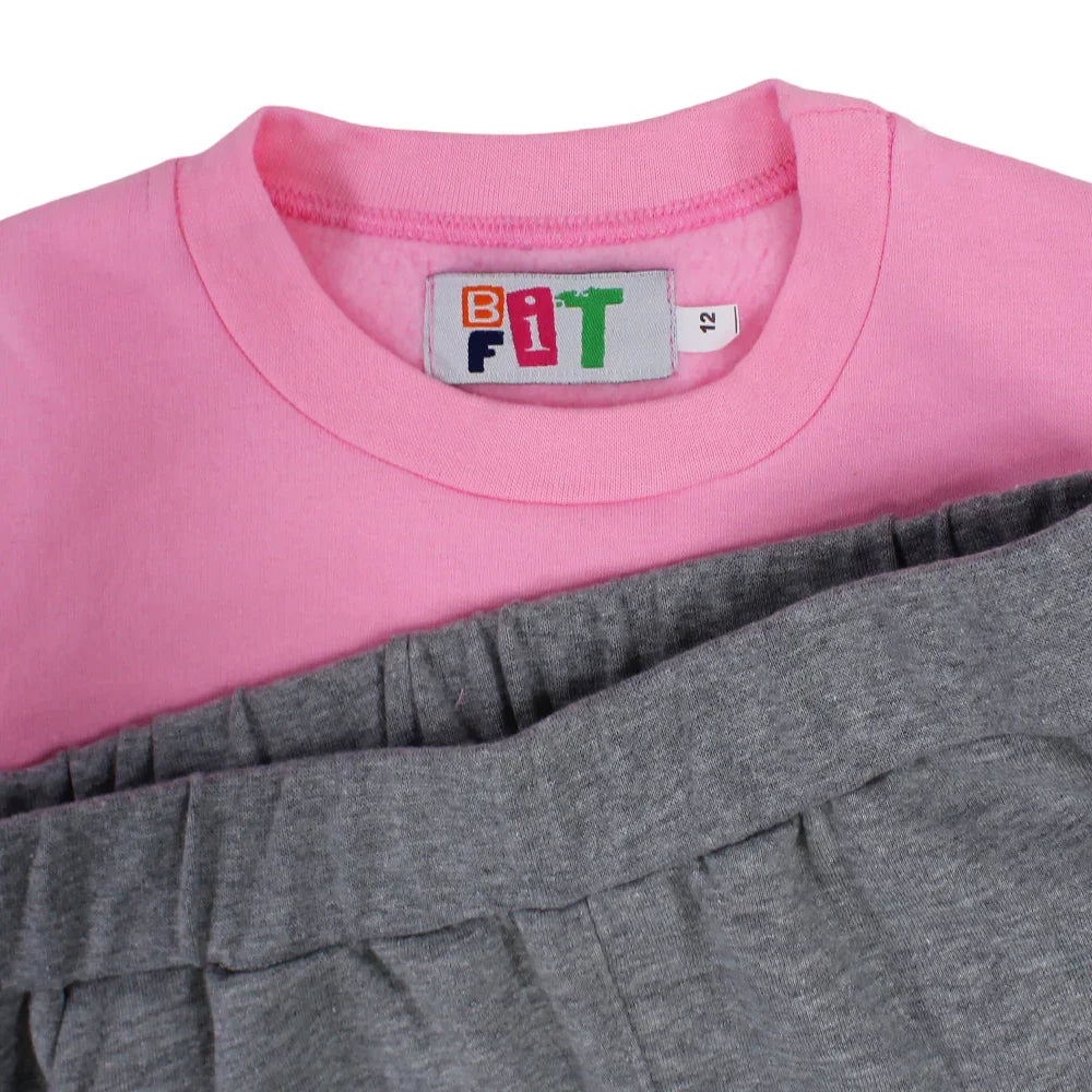 Girls Cotton Pajama Set – "London" Design