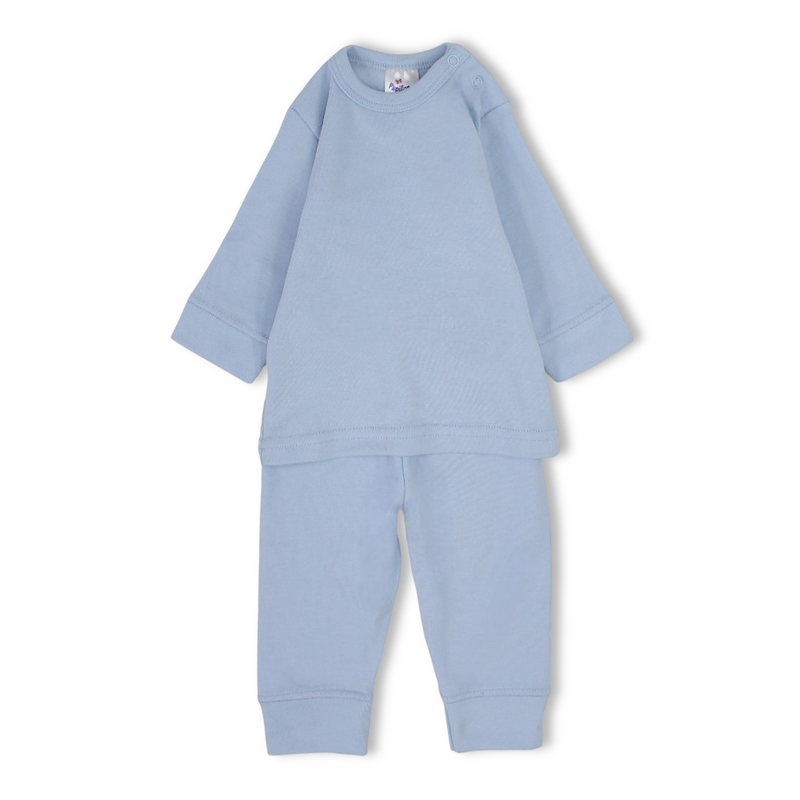 Unisex Baby Plain Thermal Set - Clothing - Papillion