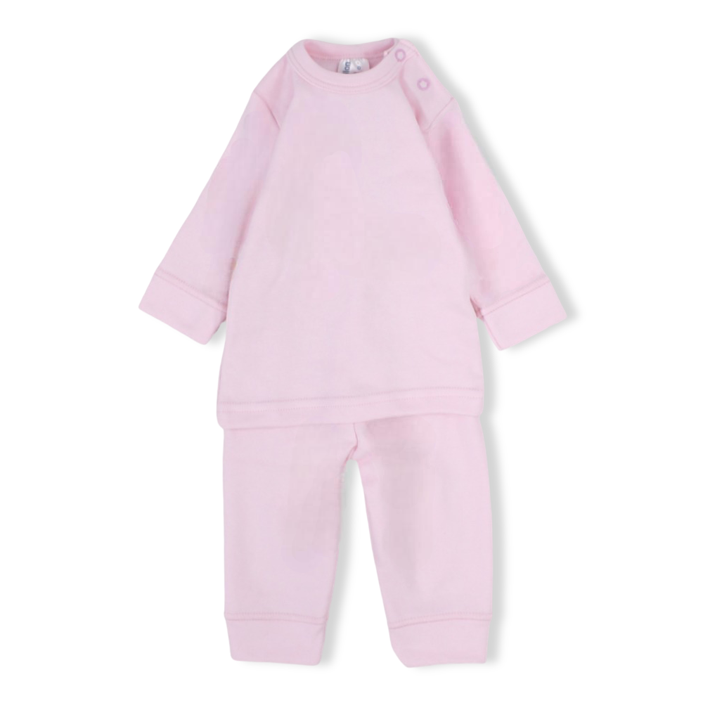 Unisex Baby Plain Thermal Set