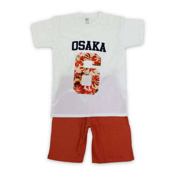 Boys Cotton Pajama – "Osaka" Print
