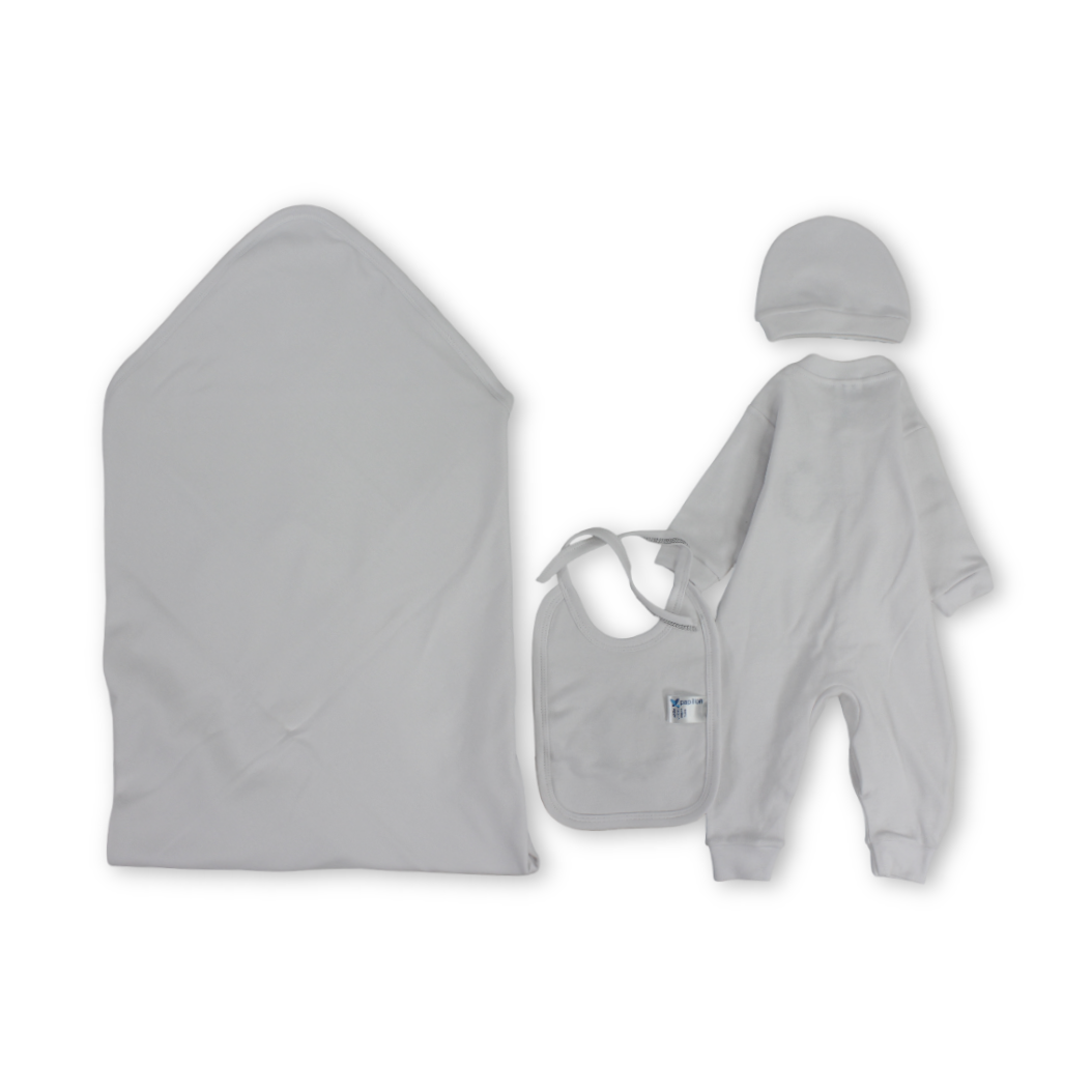 Unisex Baby Gift Clothes Box – White