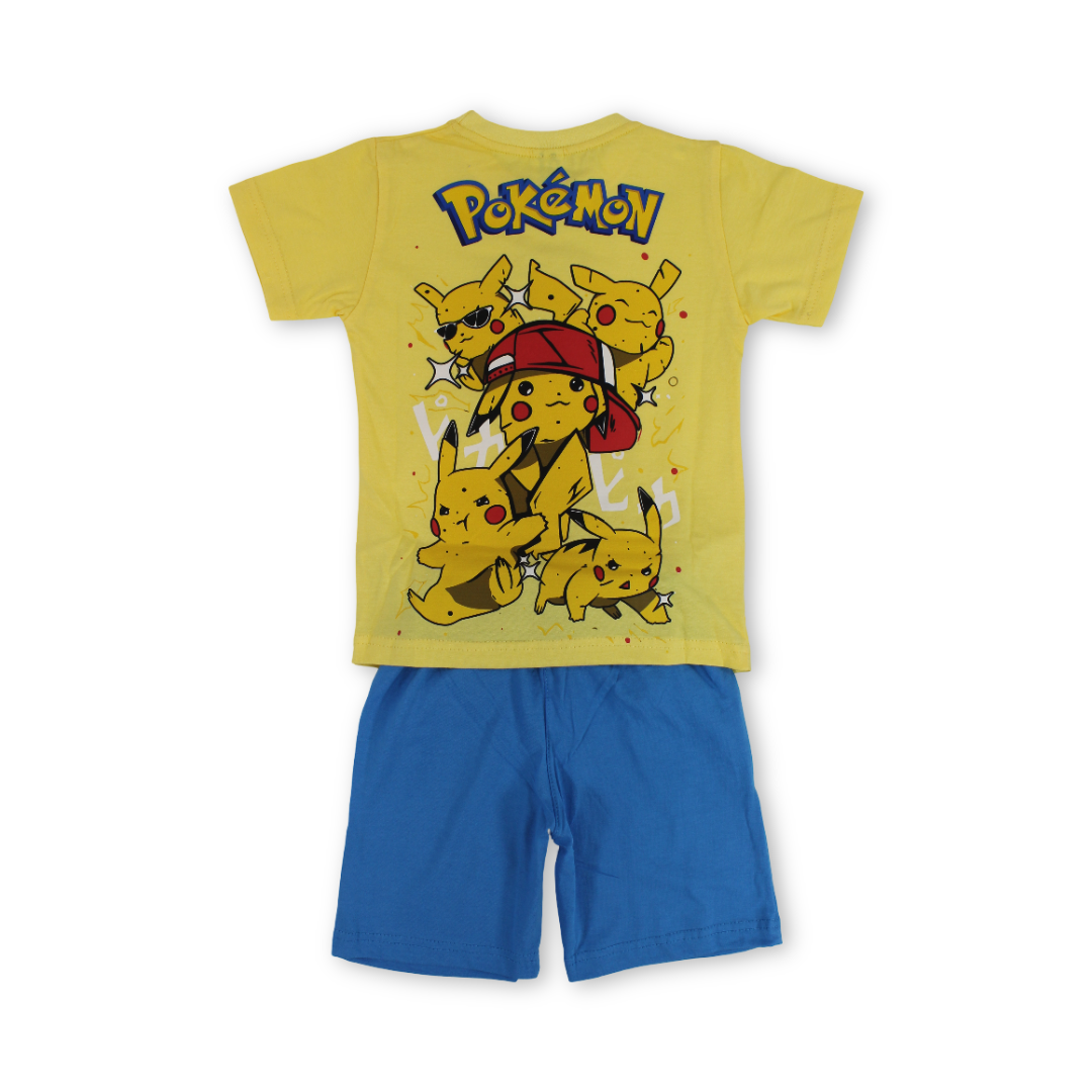 Boys Cotton Pajama – Pokémon Print