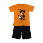 Boys Cotton Pajama – "Goku" Print