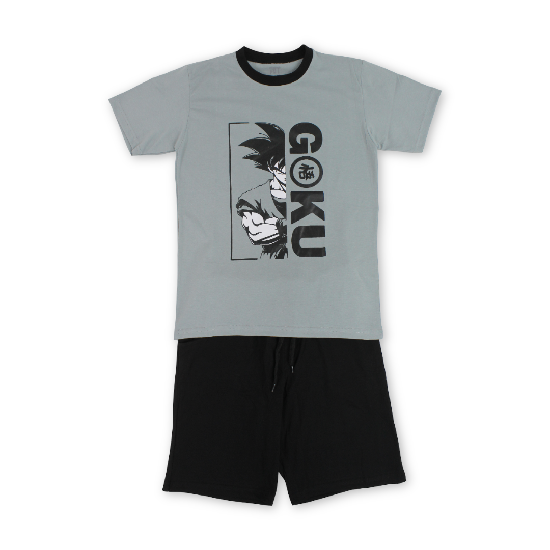 Boys Cotton Pajama – "Goku" Print