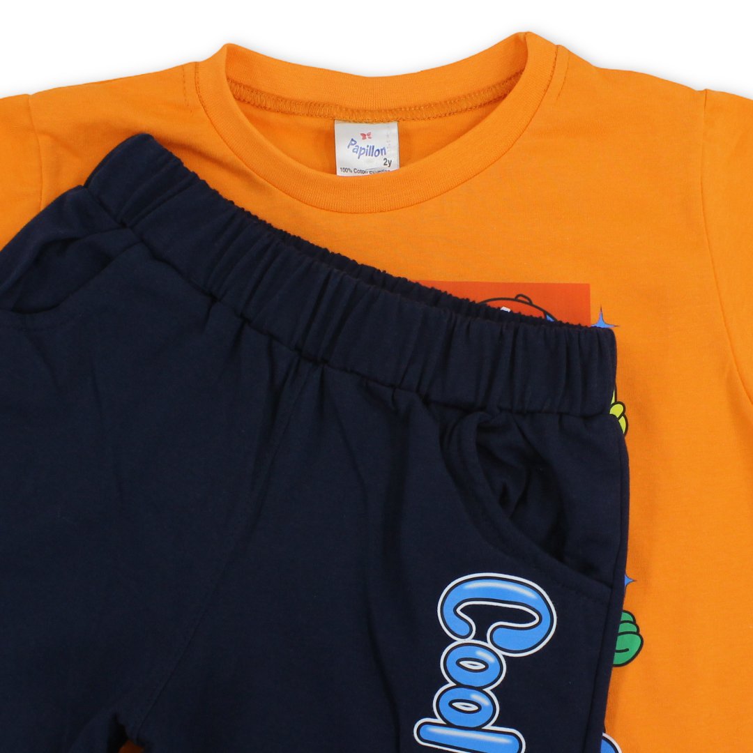 Boys Cotton Pajama – "Cool Dues" Print