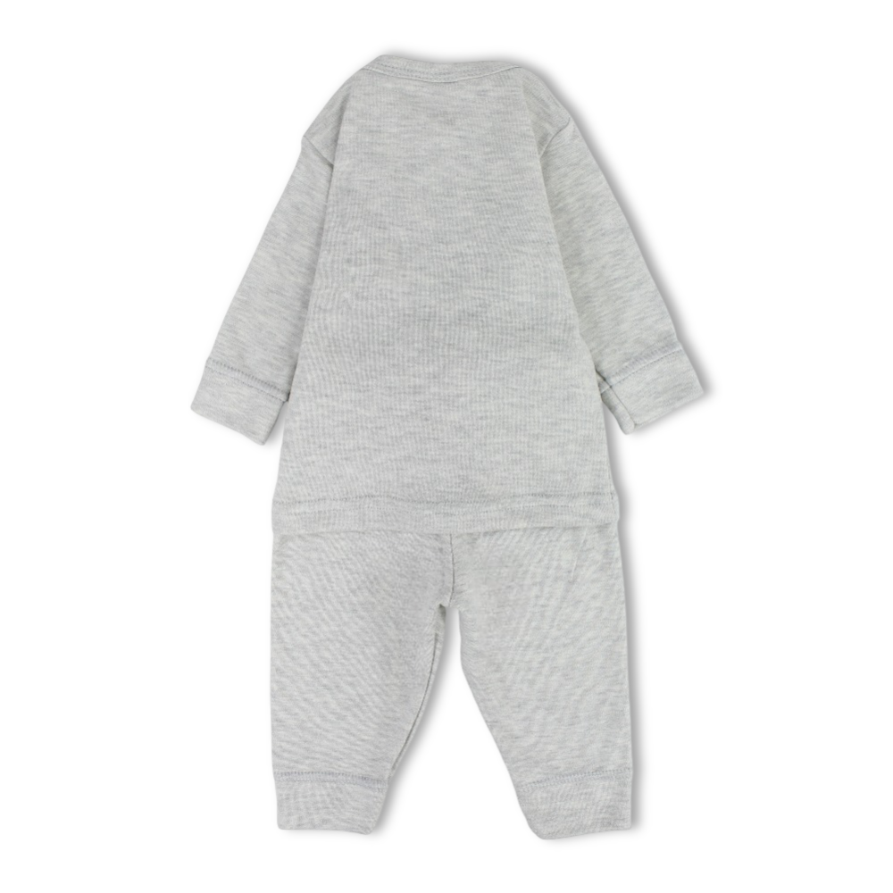 Unisex Baby Plain Thermal Set