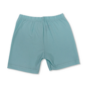 Girls Cotton Plain Panty Shorts – Aqua